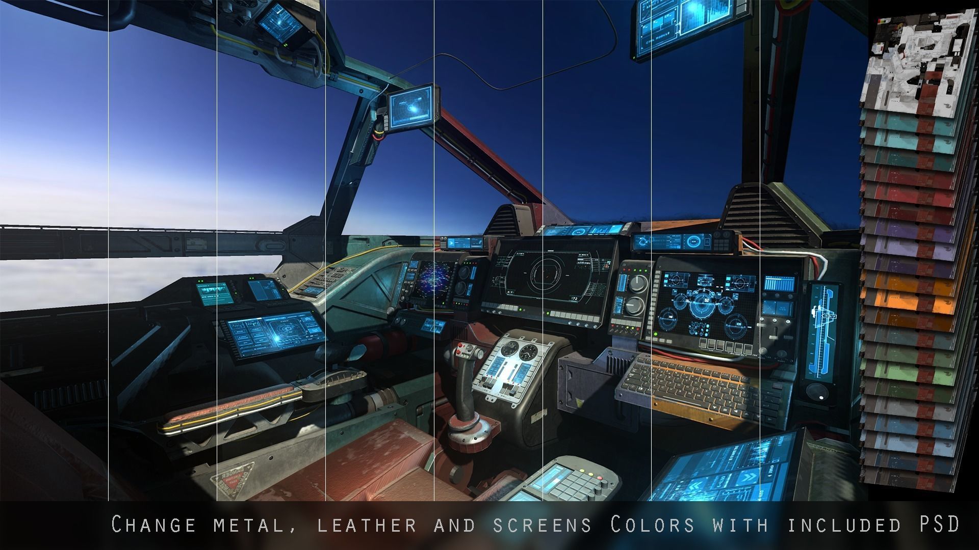 Sci Fi Cockpits Collection _11