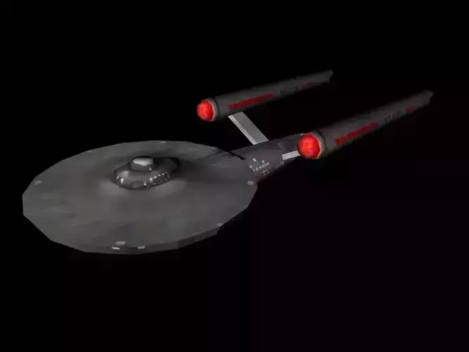 Star Trek Destiny - Lowpoly Low-poly 3D model