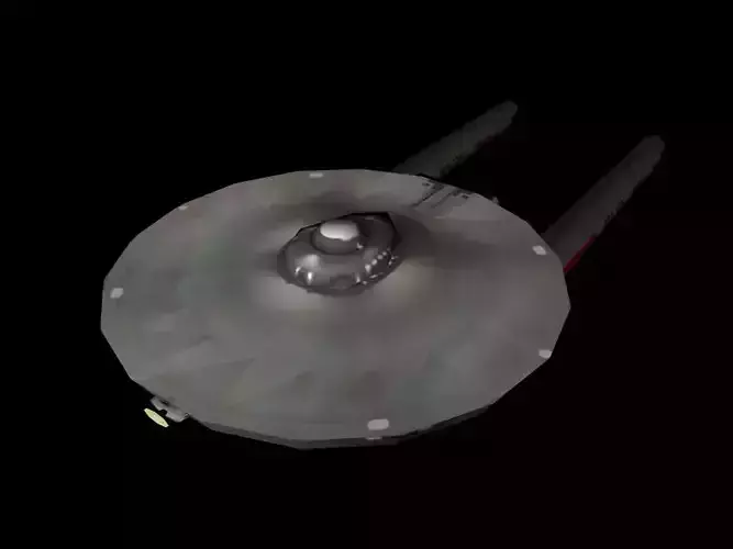 Star Trek Miranda - Lowpoly Low-poly 3D model