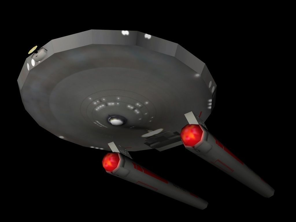 Star Trek Miranda - Lowpoly Low-poly 3D model_1