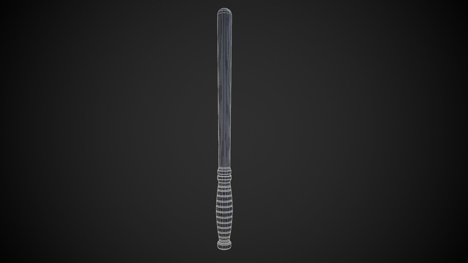 Black Jack Low-poly 3D model_3