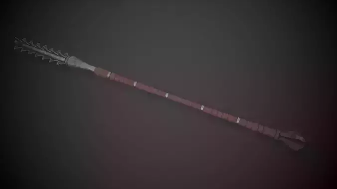 Big Ol Mace Low-poly 3D model