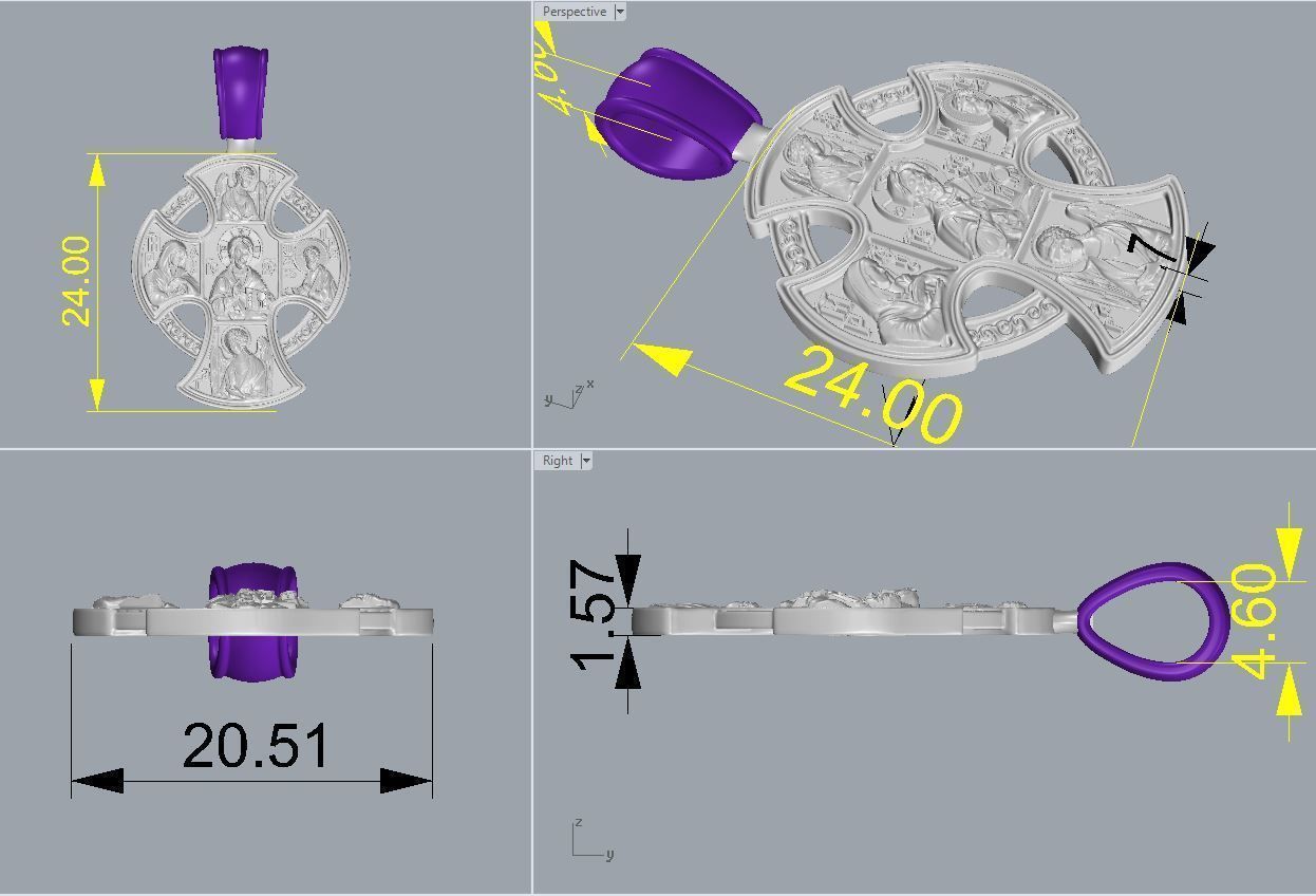 Cross 17 3D print model_1