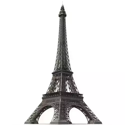 Eiffel Tower of Paris 3D model