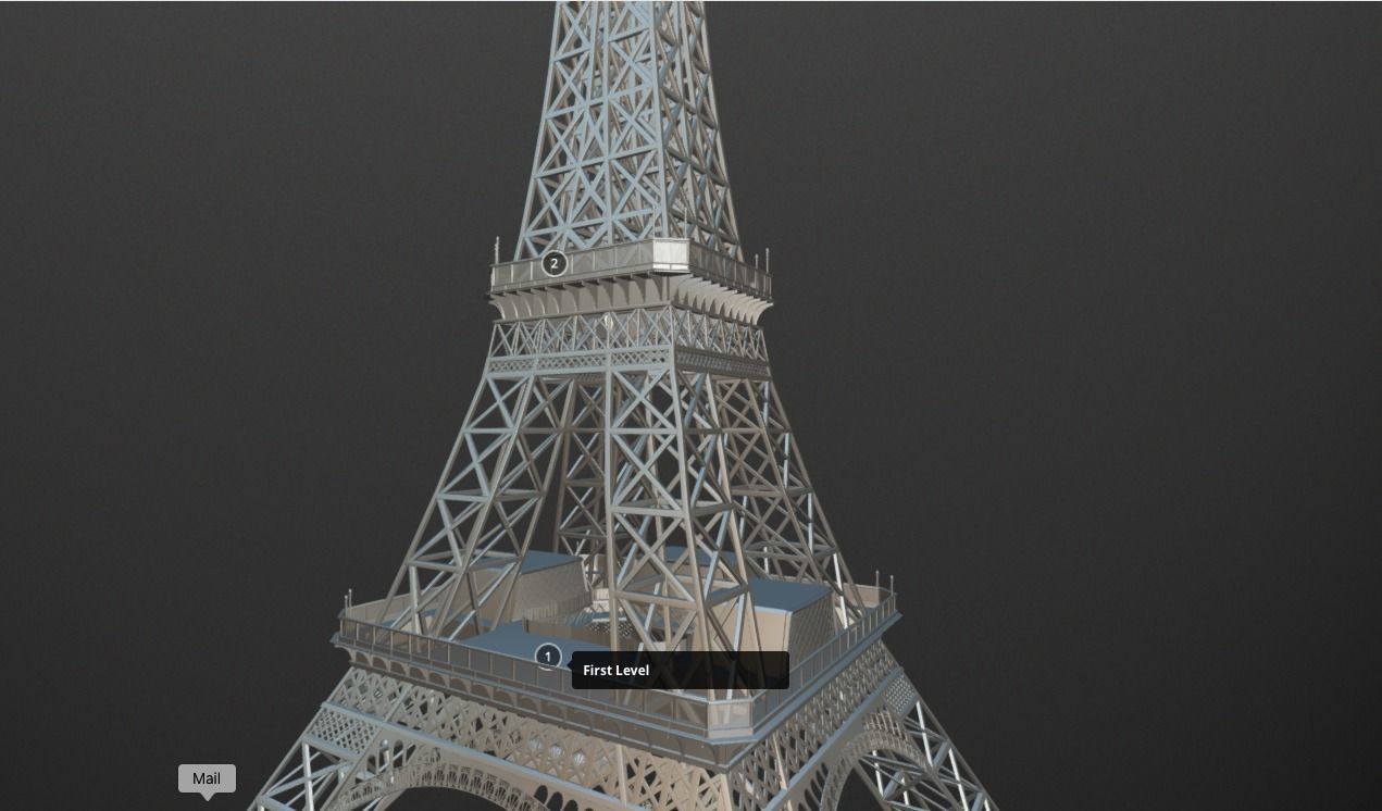 Eiffel Tower of Paris 3D model_13