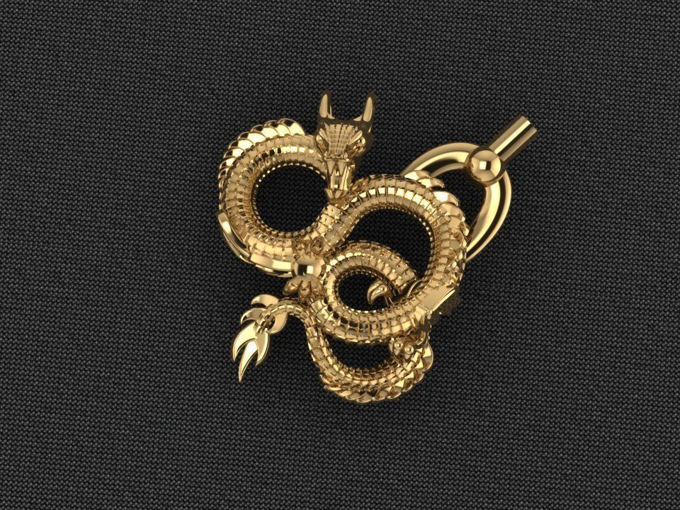 Dragon 4 3D print model_2