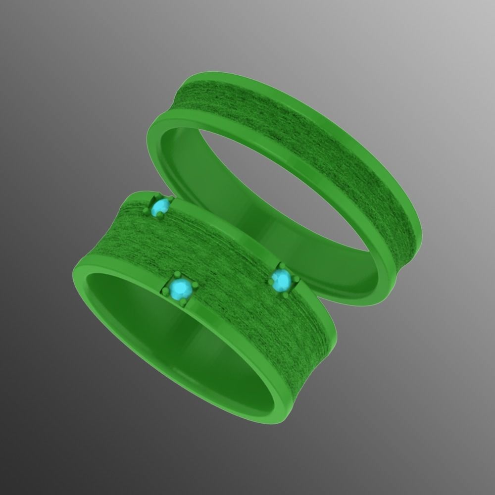 Ring dp 15 3D print model_4