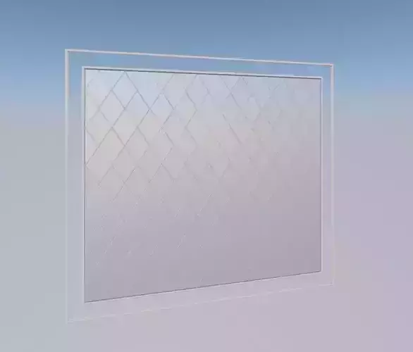 Decorative mirror frame