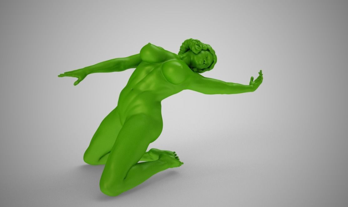 Backward Stretch 3D print model_6