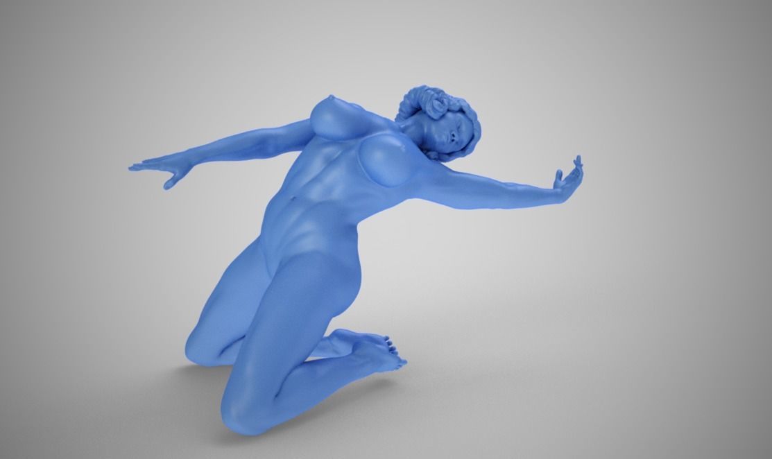 Backward Stretch 3D print model_5
