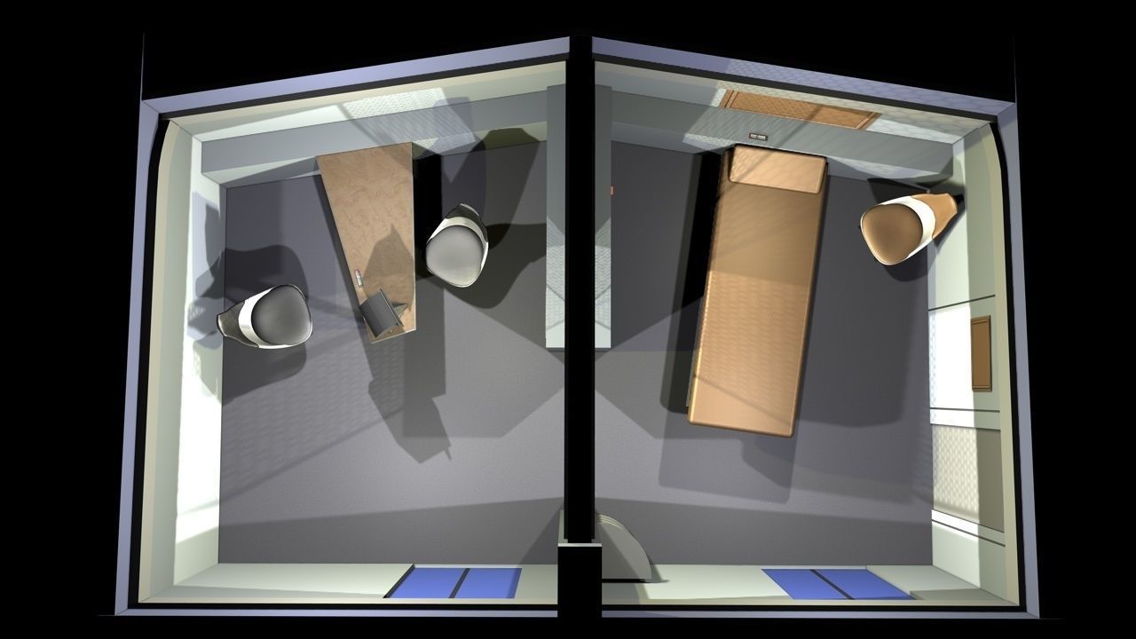 USS Enterprise - Crewquarters 3D model_8