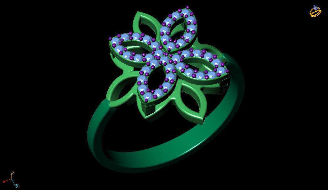 Ring S 0006 R 3D print model_5