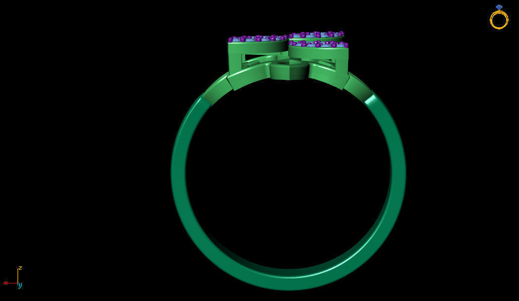 Ring S 0006 R 3D print model_7