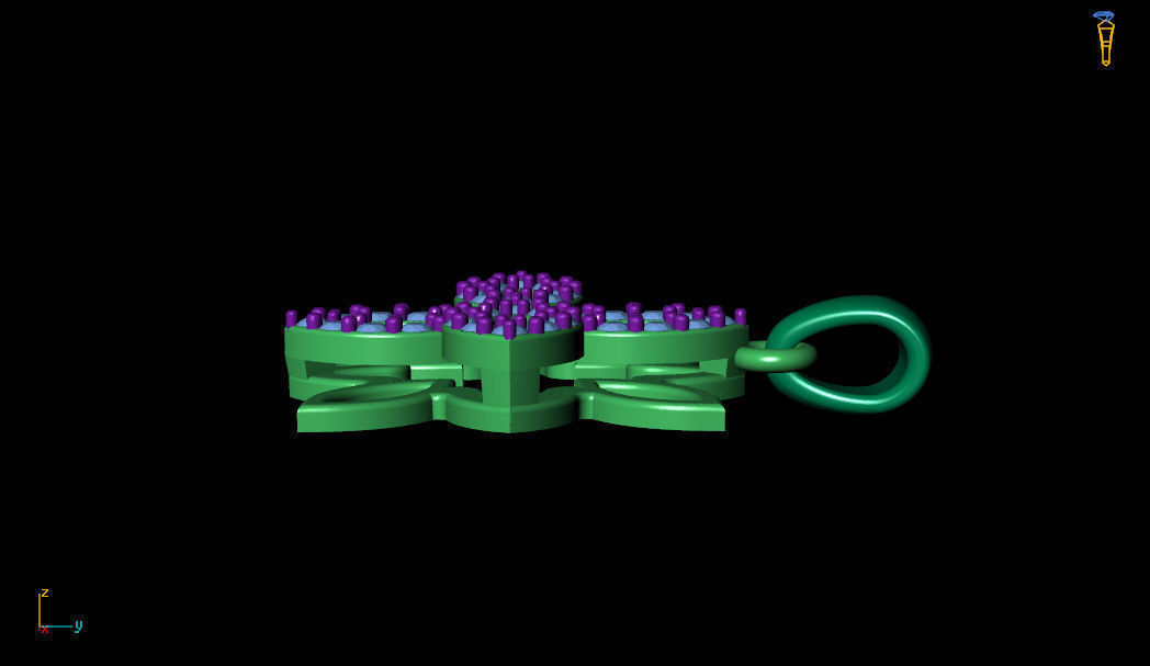 Pendant S 0006 P 3D print model_9