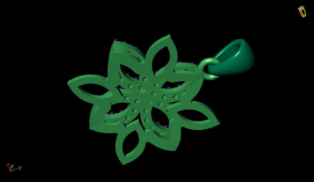 Pendant S 0006 P 3D print model_10