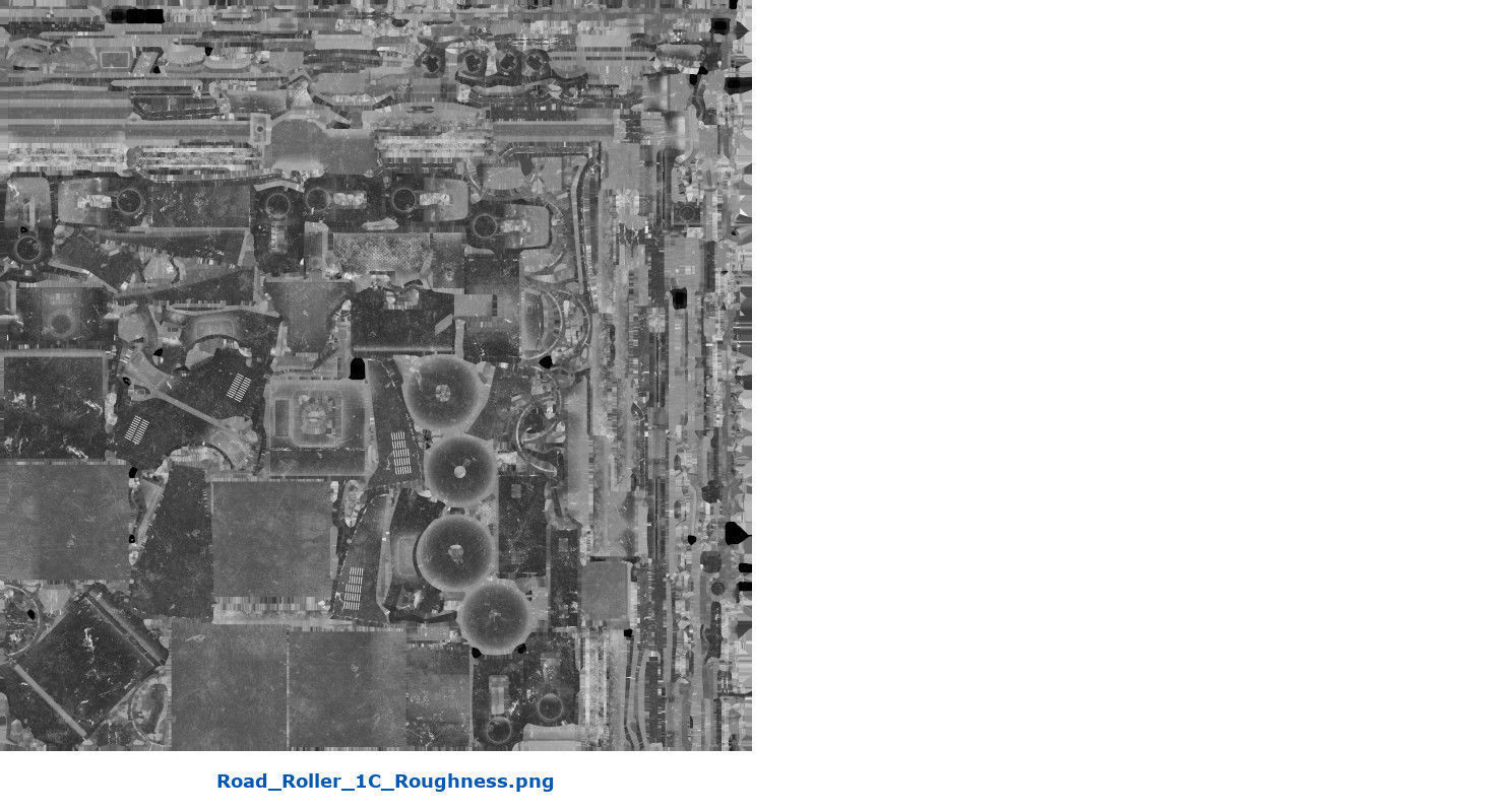 Road Roller 1C Low-poly 3D model_13