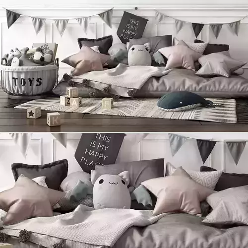Children Set 3D model