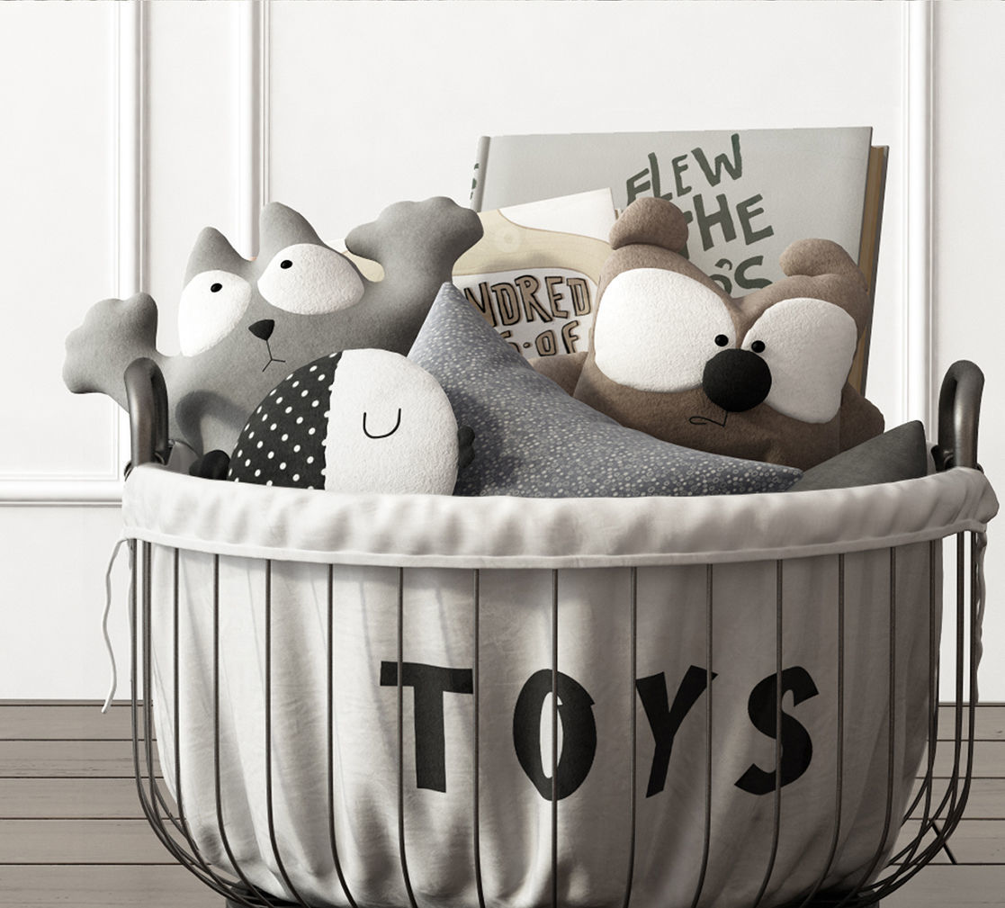 Children Set 3D model_2