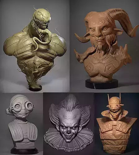 Monster 01 3D Model Collection