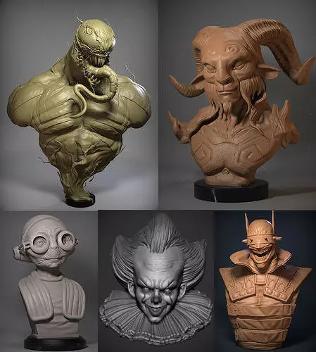 Monster 01 3D Model Collection_0