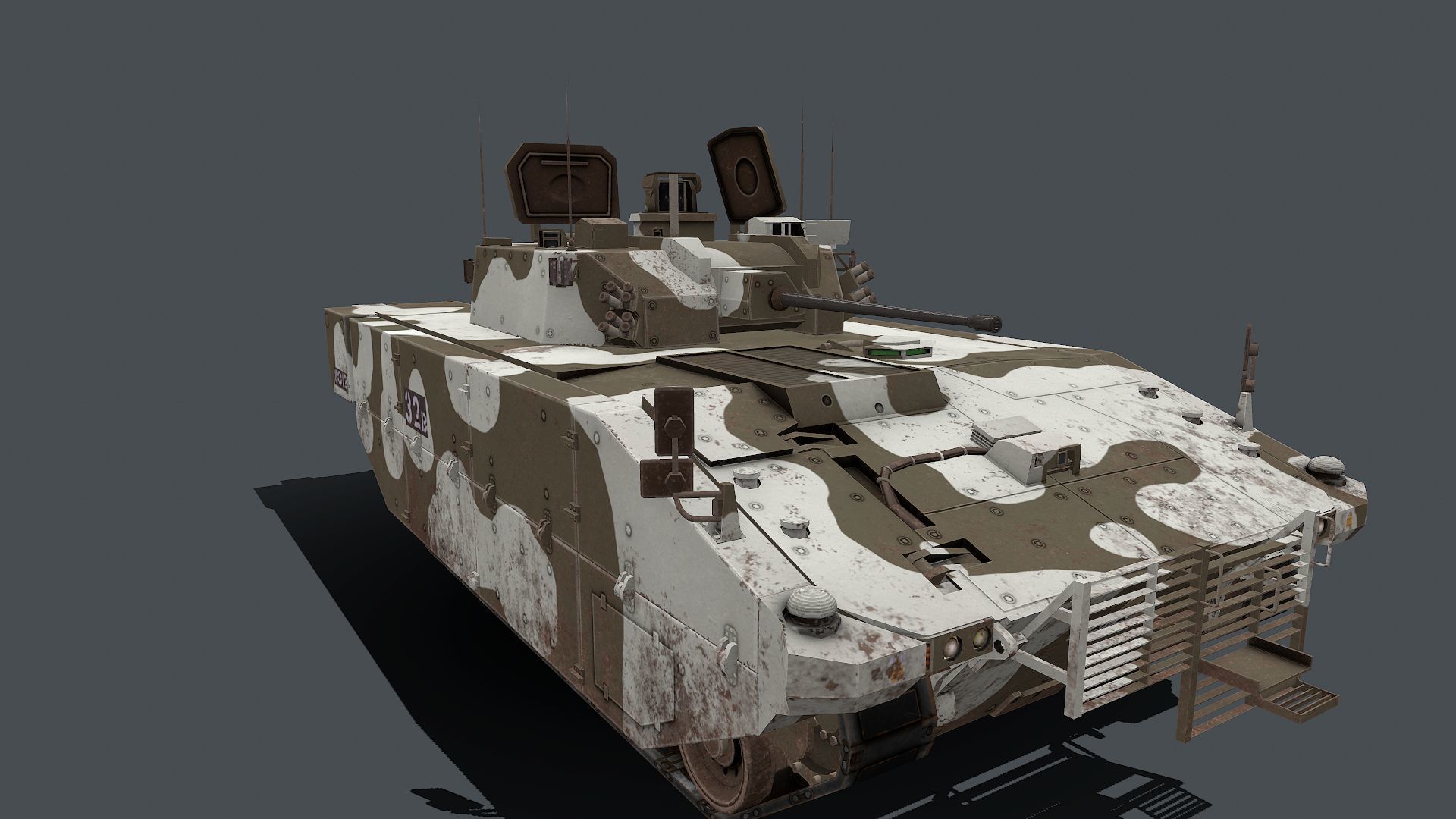 AJAX Scout SV  Low-poly 3D model_13
