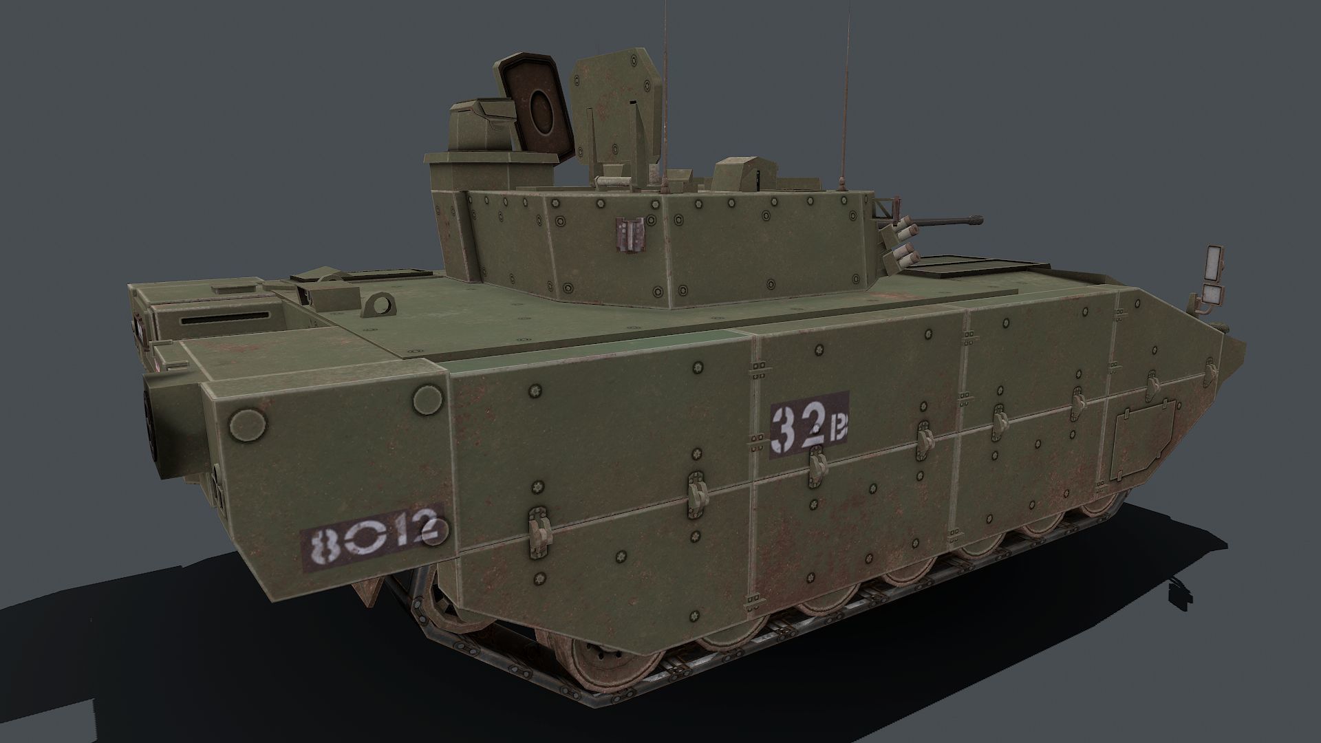 AJAX Scout SV  Low-poly 3D model_3