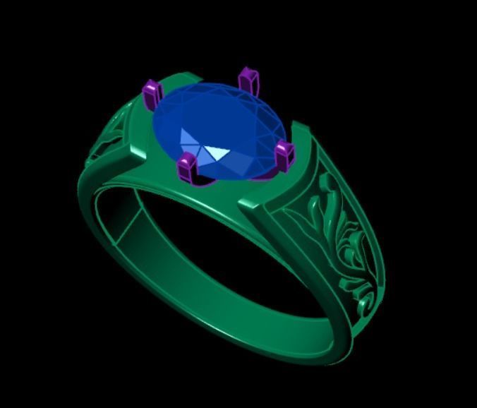 Ring dp 19 3D print model_12
