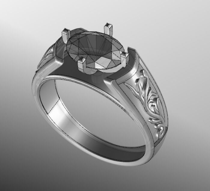Ring dp 19 3D print model_17