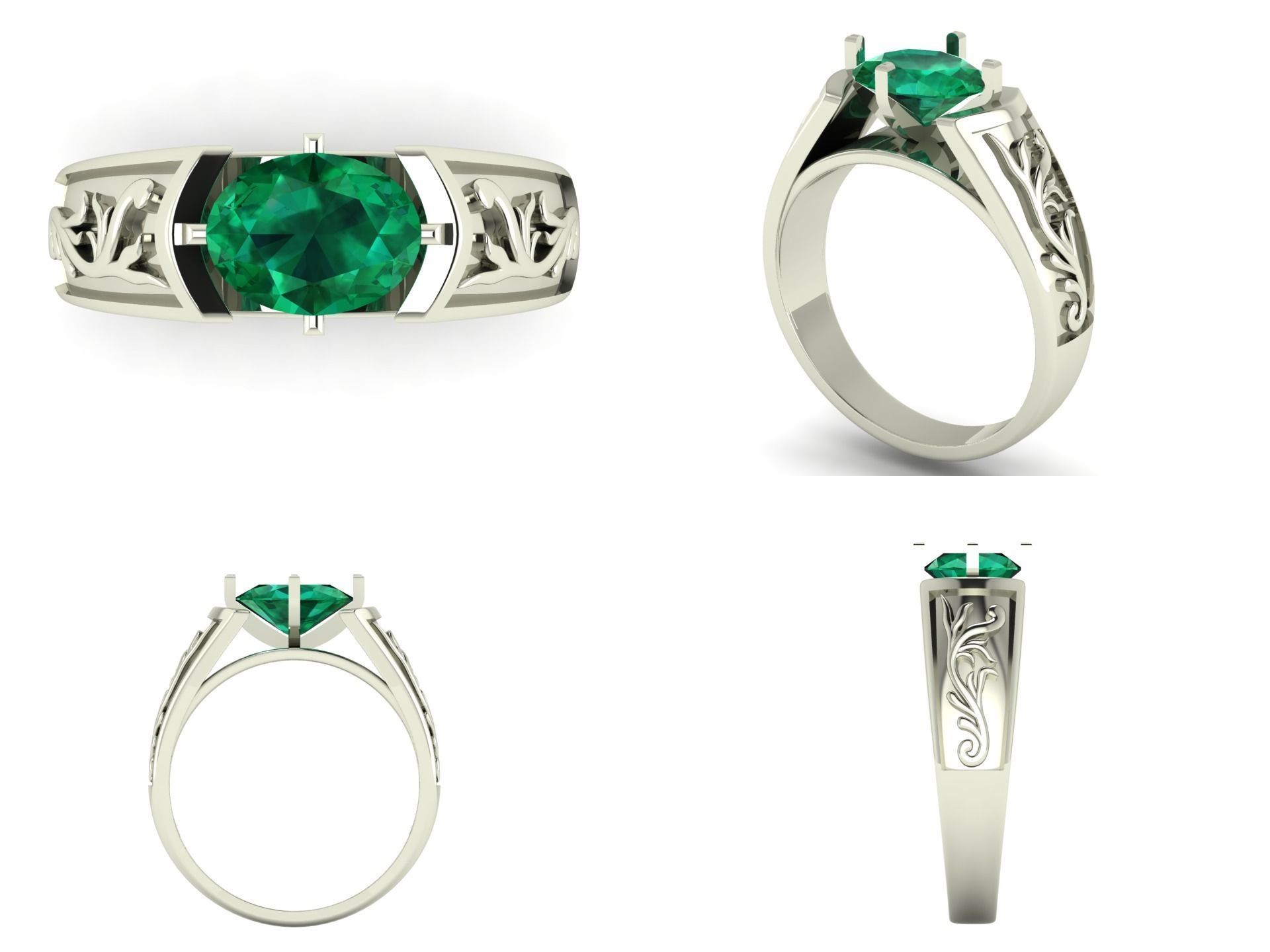 Ring dp 19 3D print model_4