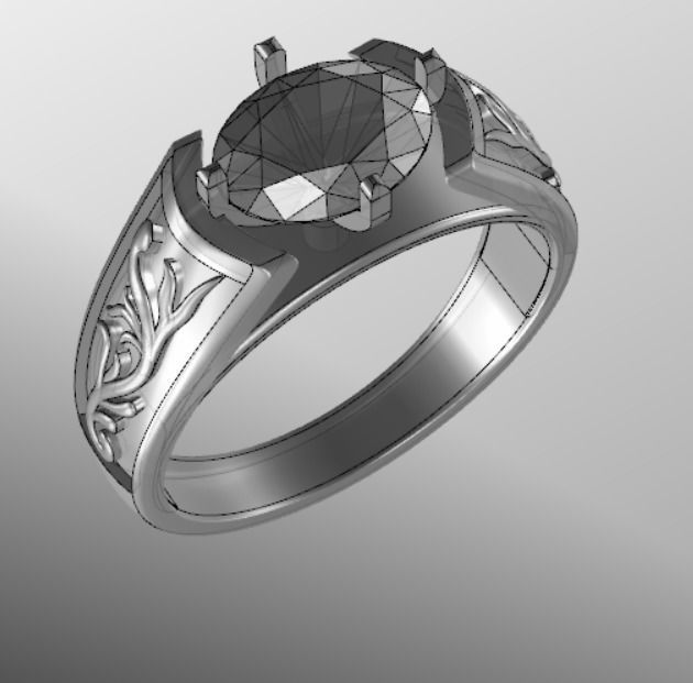 Ring dp 19 3D print model_16