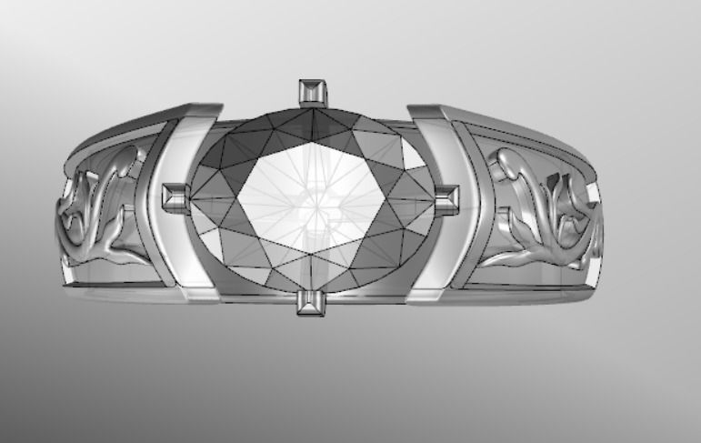 Ring dp 19 3D print model_18