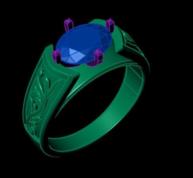Ring dp 19 3D print model_11