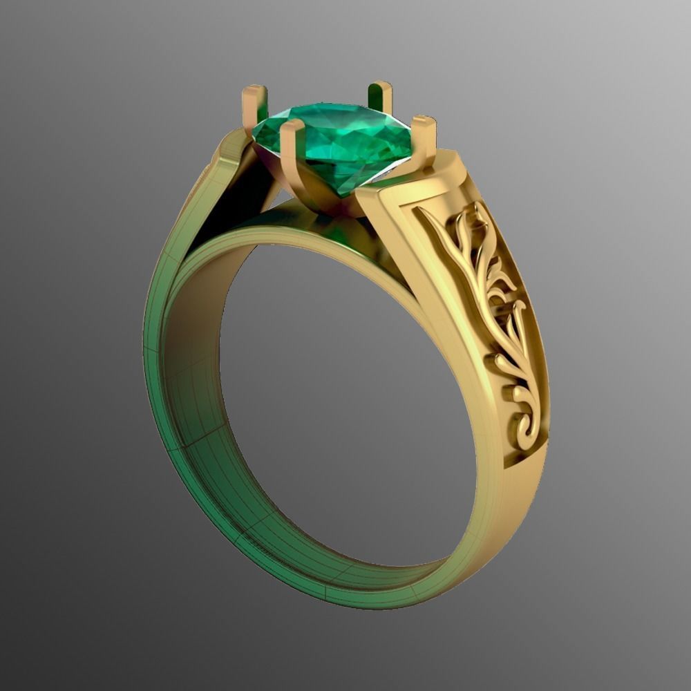Ring dp 19 3D print model_1
