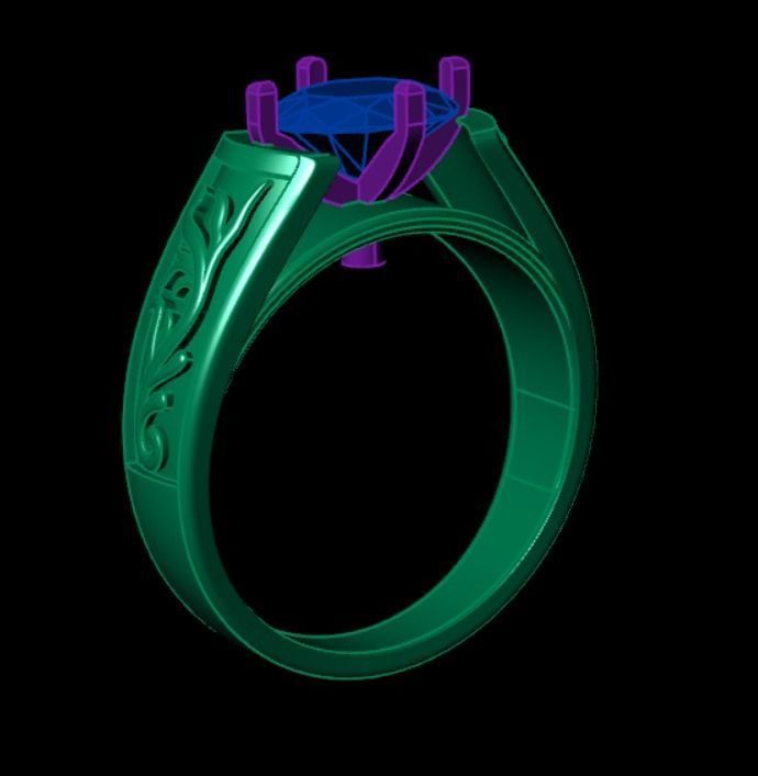 Ring dp 19 3D print model_8