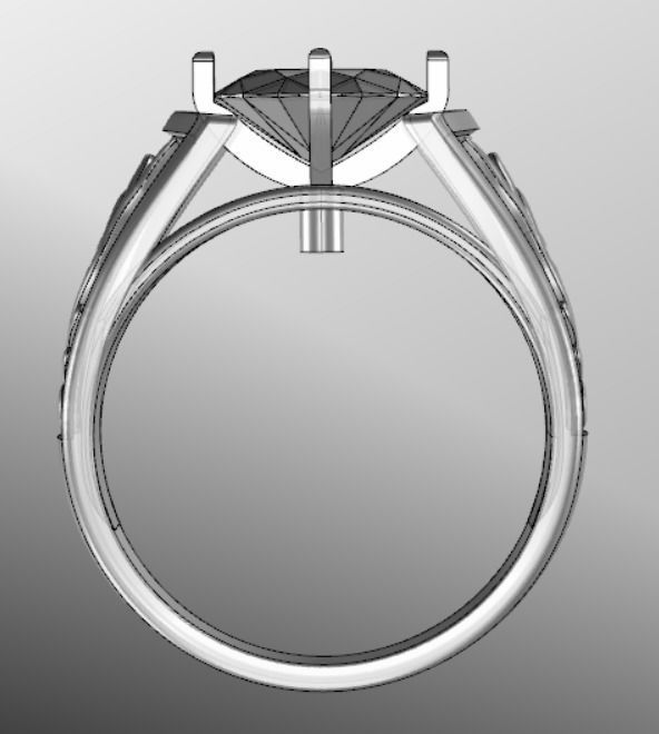 Ring dp 19 3D print model_15