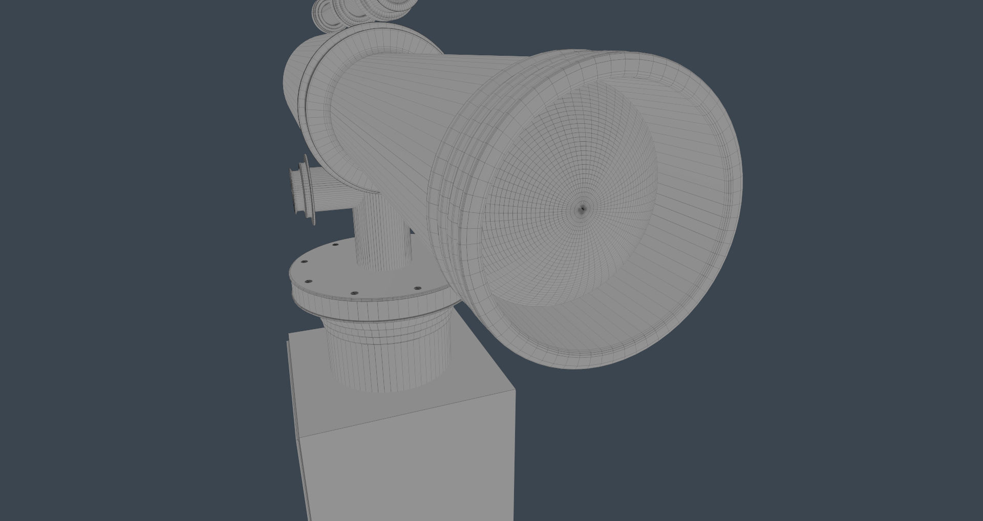 Telescope tripod 3D model_9