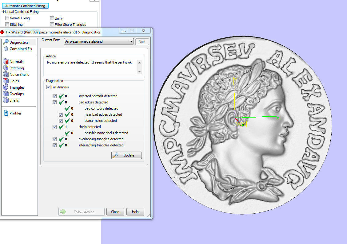 Ring Alexander money 3D print model_4