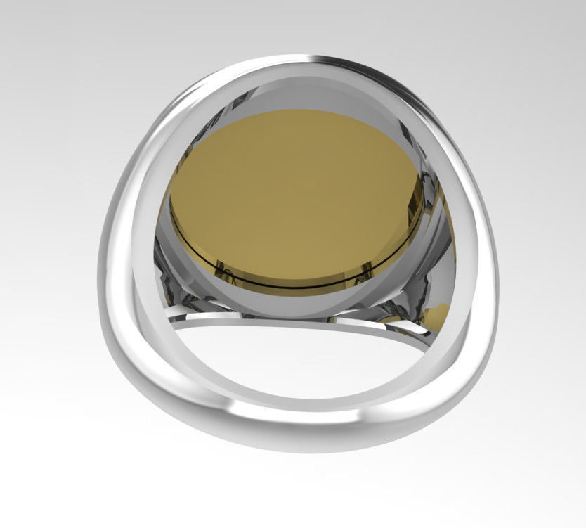 Ring Alexander money 3D print model_3