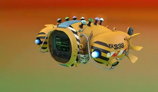 Television Ballon 2076