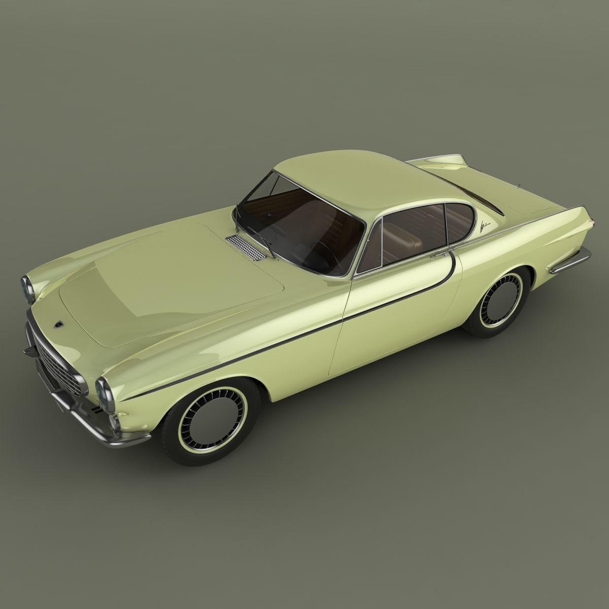 Volvo P1800 1961 3D model_5