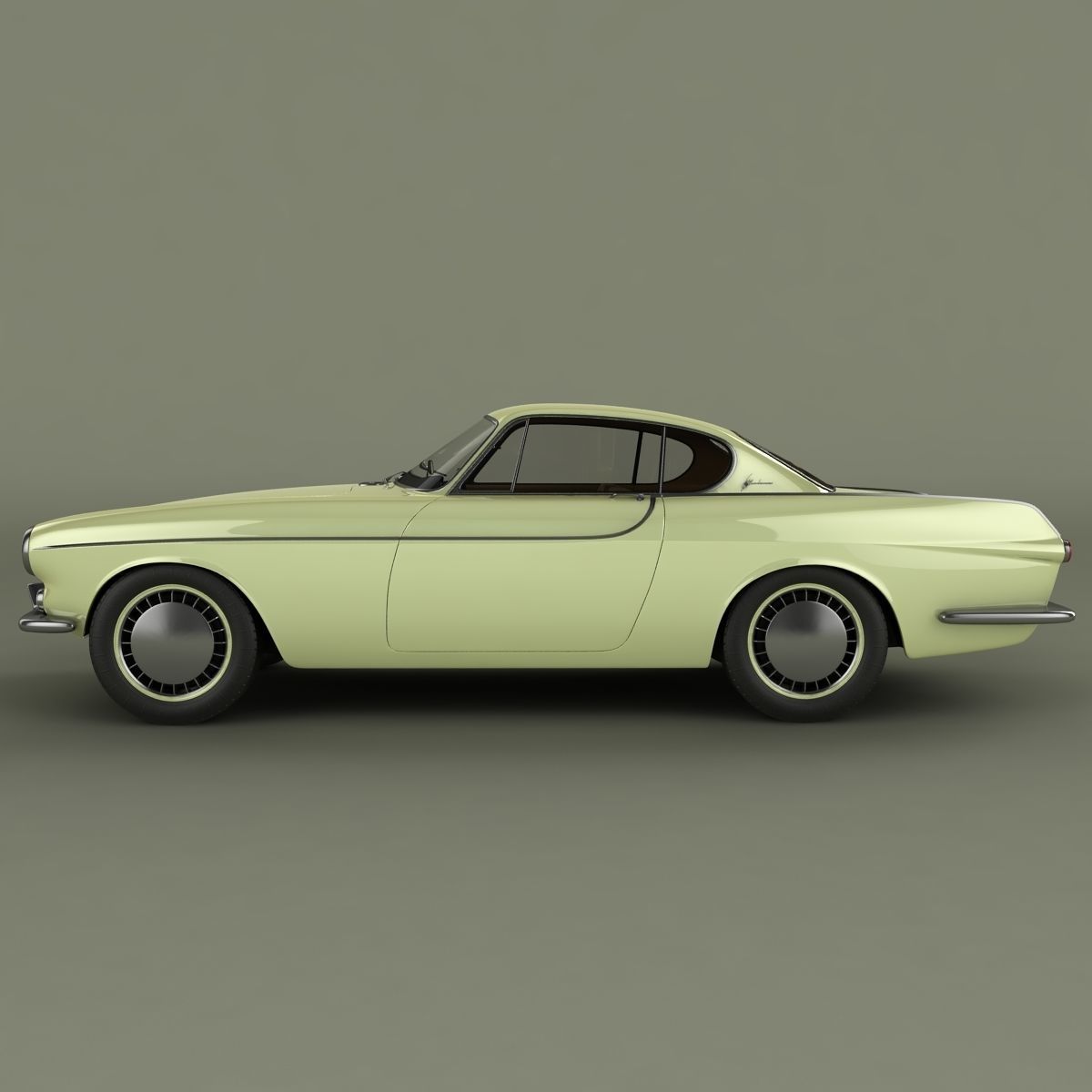 Volvo P1800 1961 3D model_1