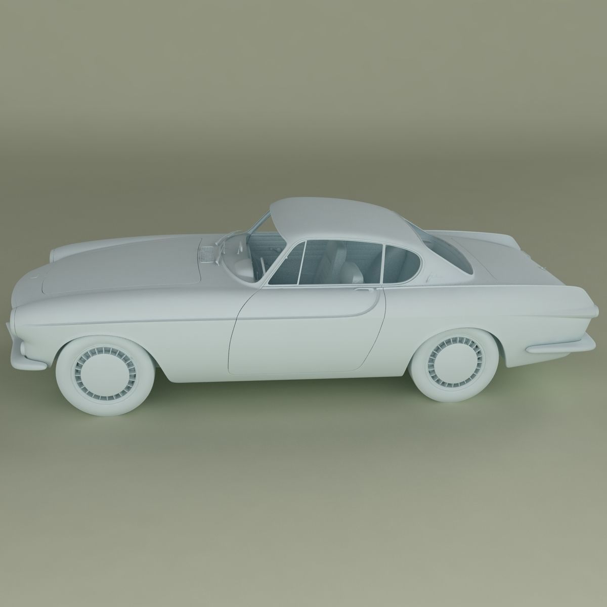 Volvo P1800 1961 3D model_11