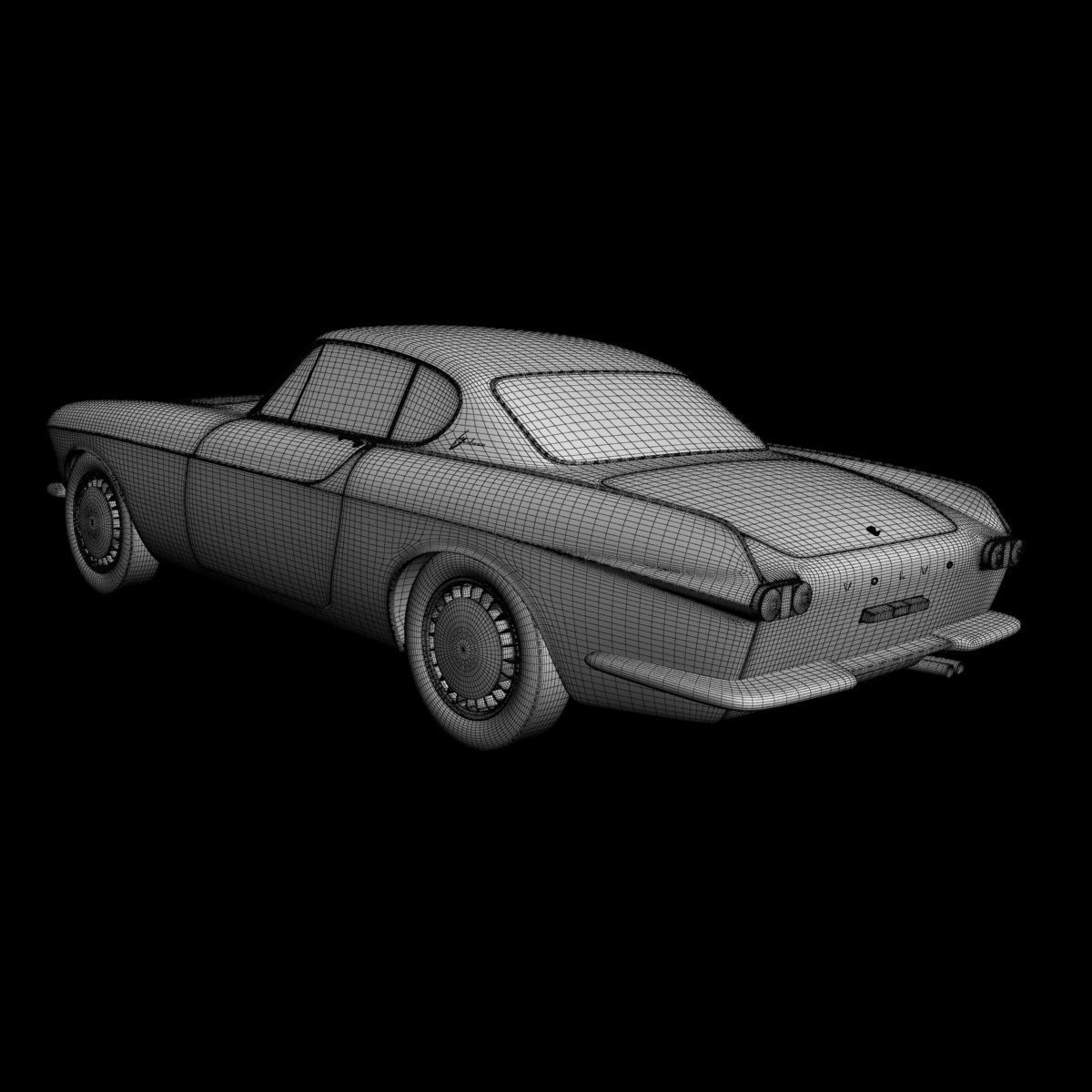 Volvo P1800 1961 3D model_16