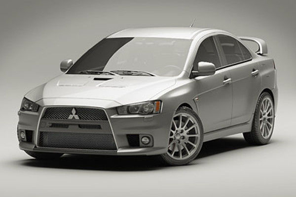 Mitsubishi Lancer EVO X 3D model