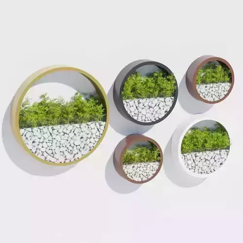 Wall planters one