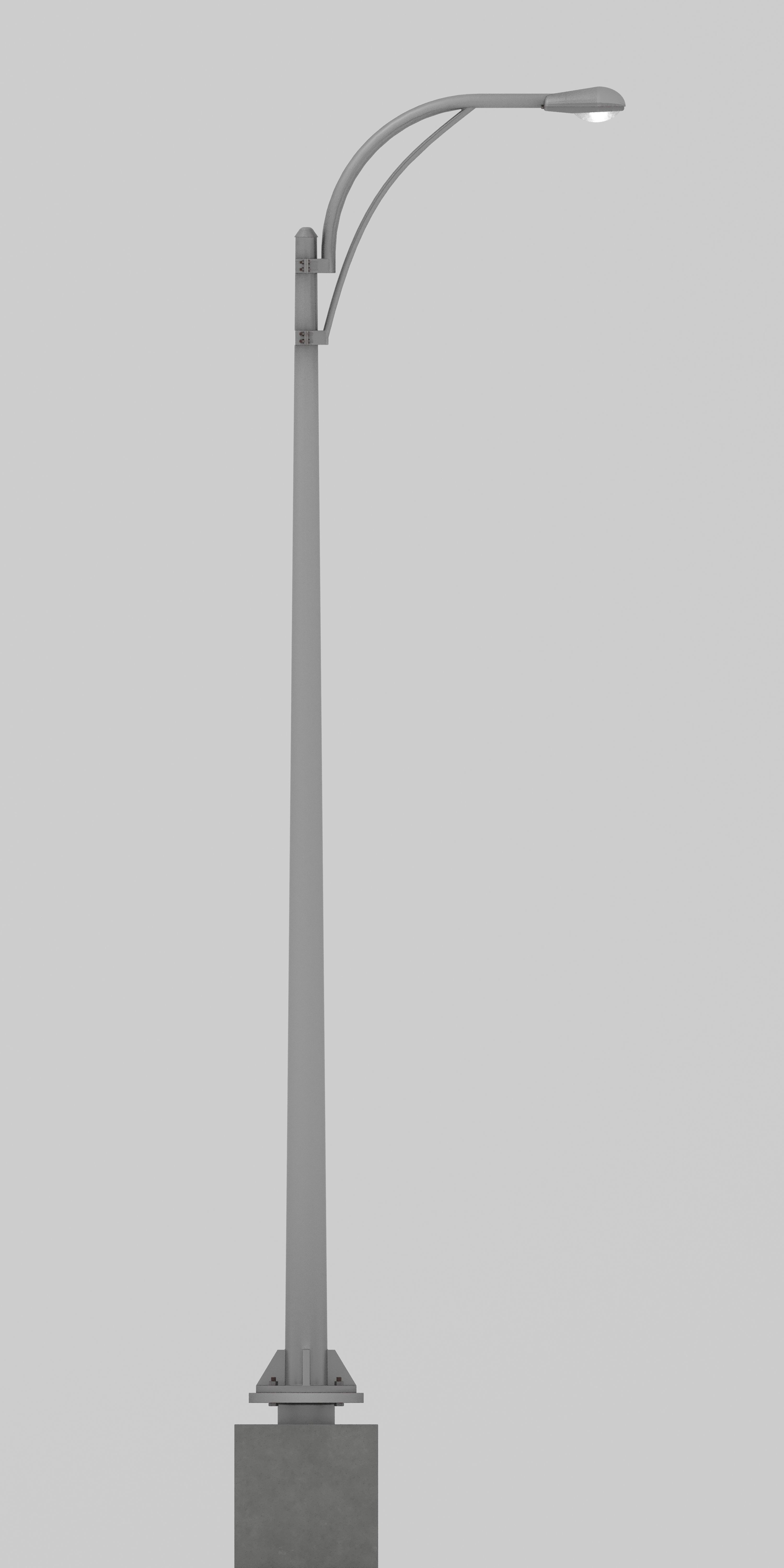 Standard Streetlight 3D model_10