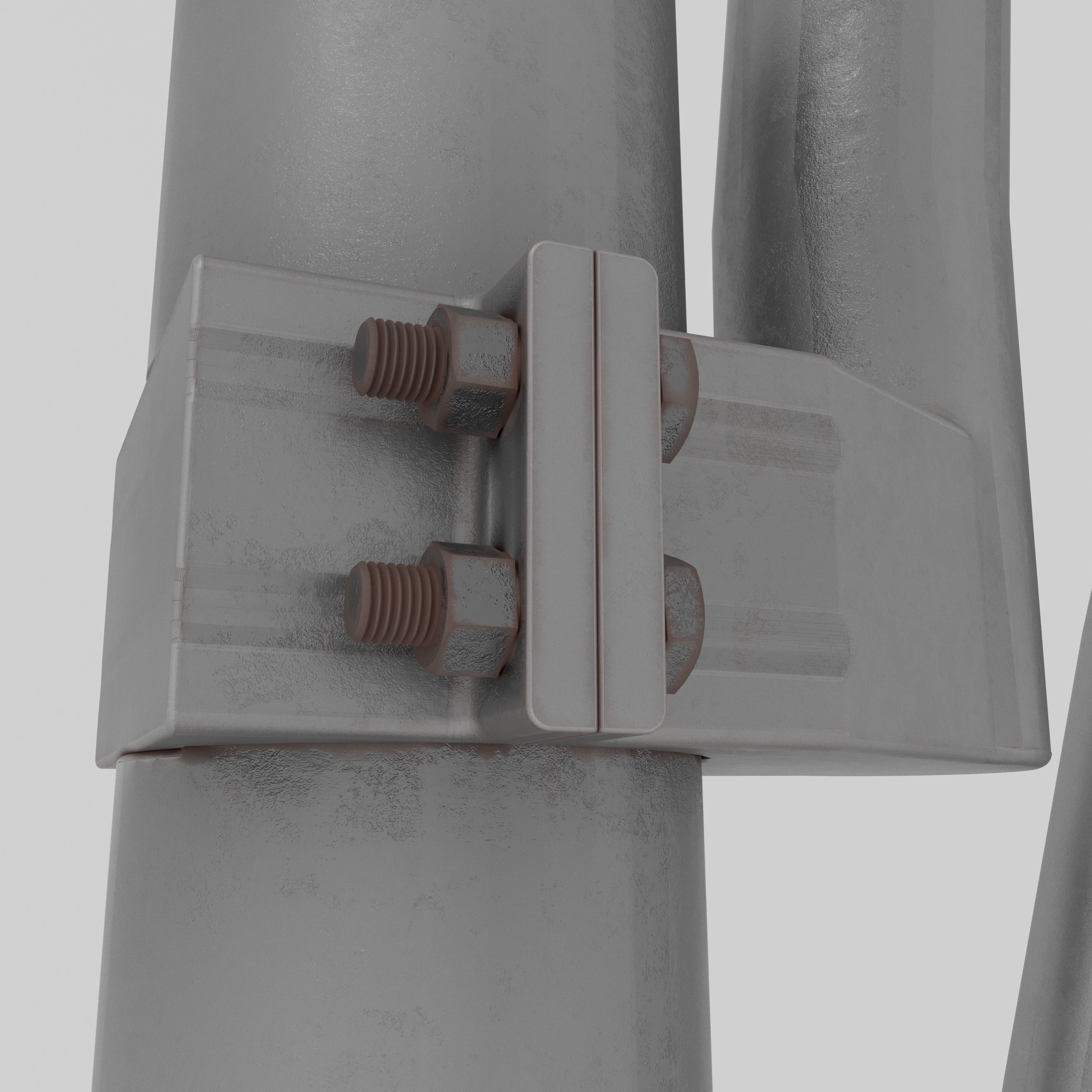 Standard Streetlight 3D model_5