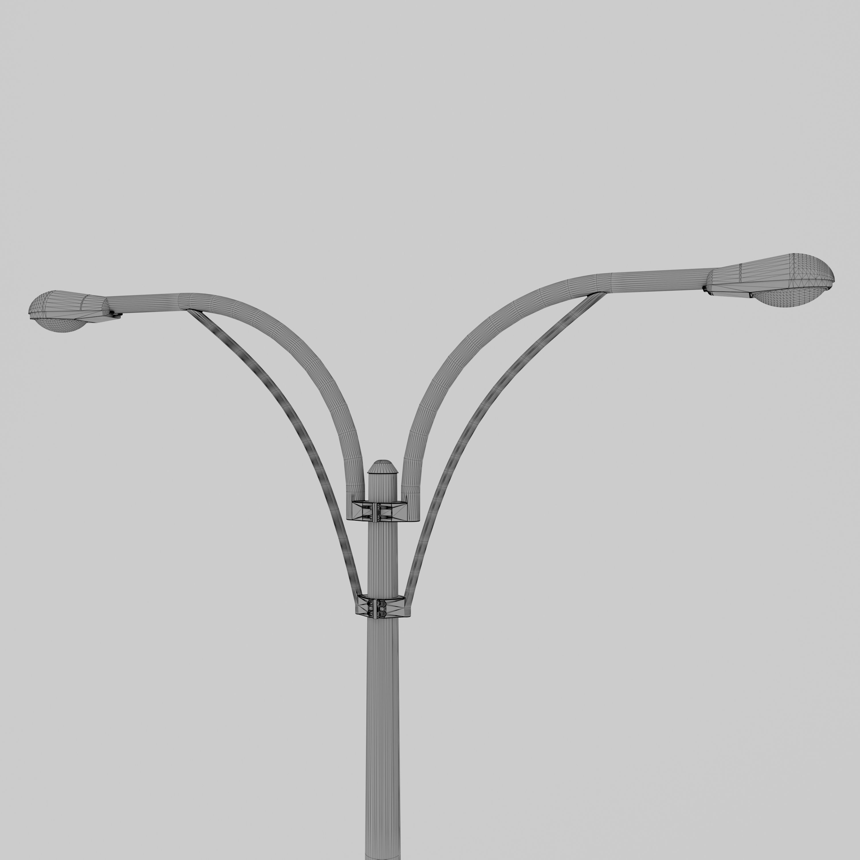 Standard Streetlight 3D model_21