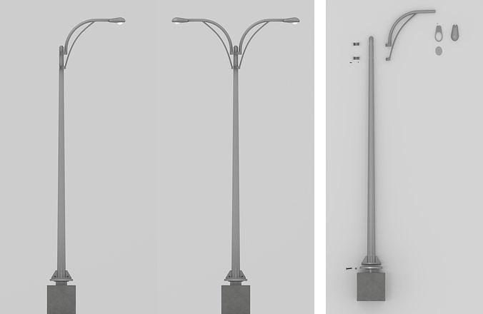 Standard Streetlight 3D model