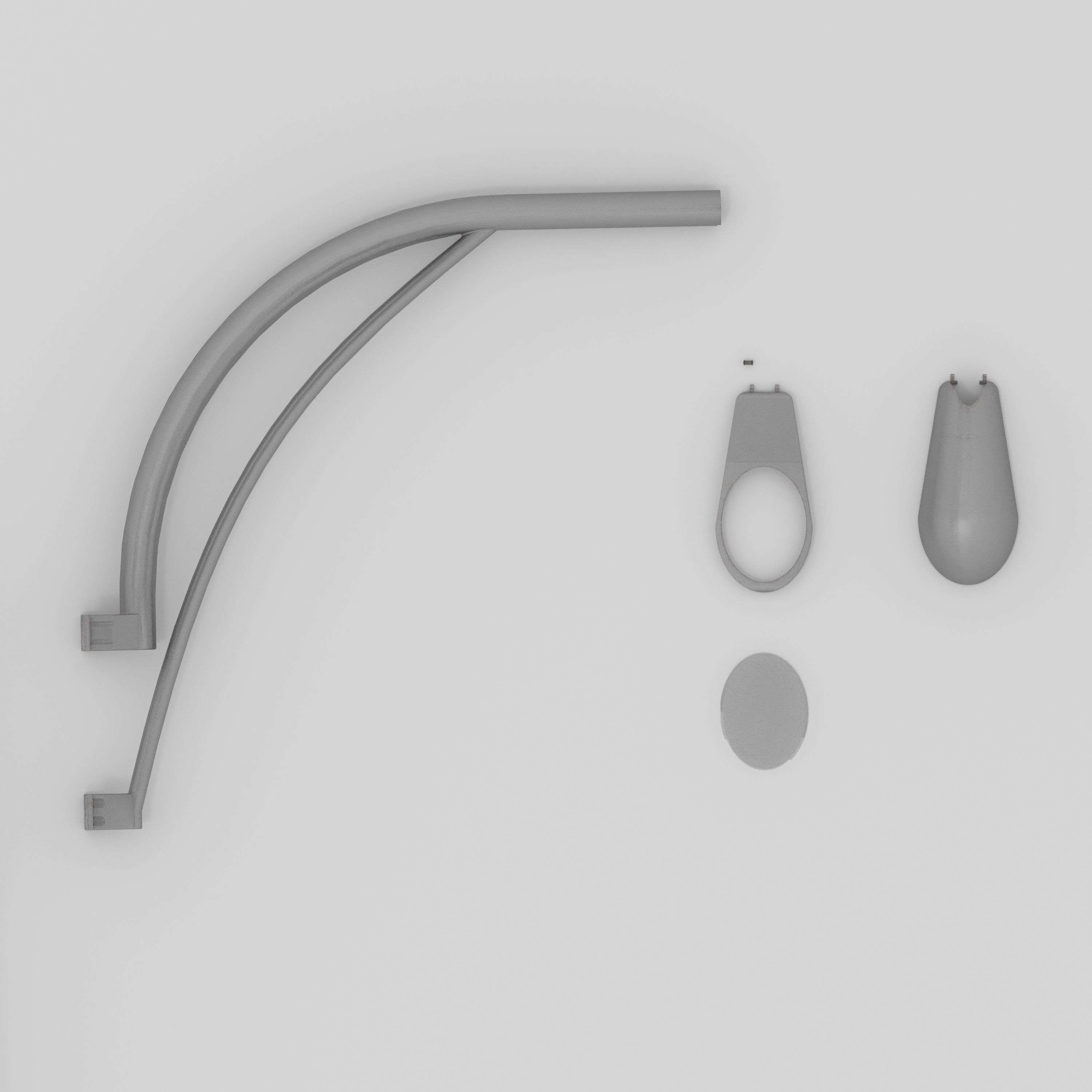 Standard Streetlight 3D model_17